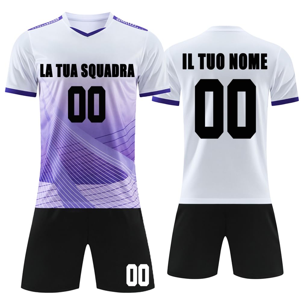 Equipación de Fútbol Personalizada Camisetas de Fútbol Personalizadas para Adultos y Niños Personalizado Conjunto de Fútbol con Nombre y Número