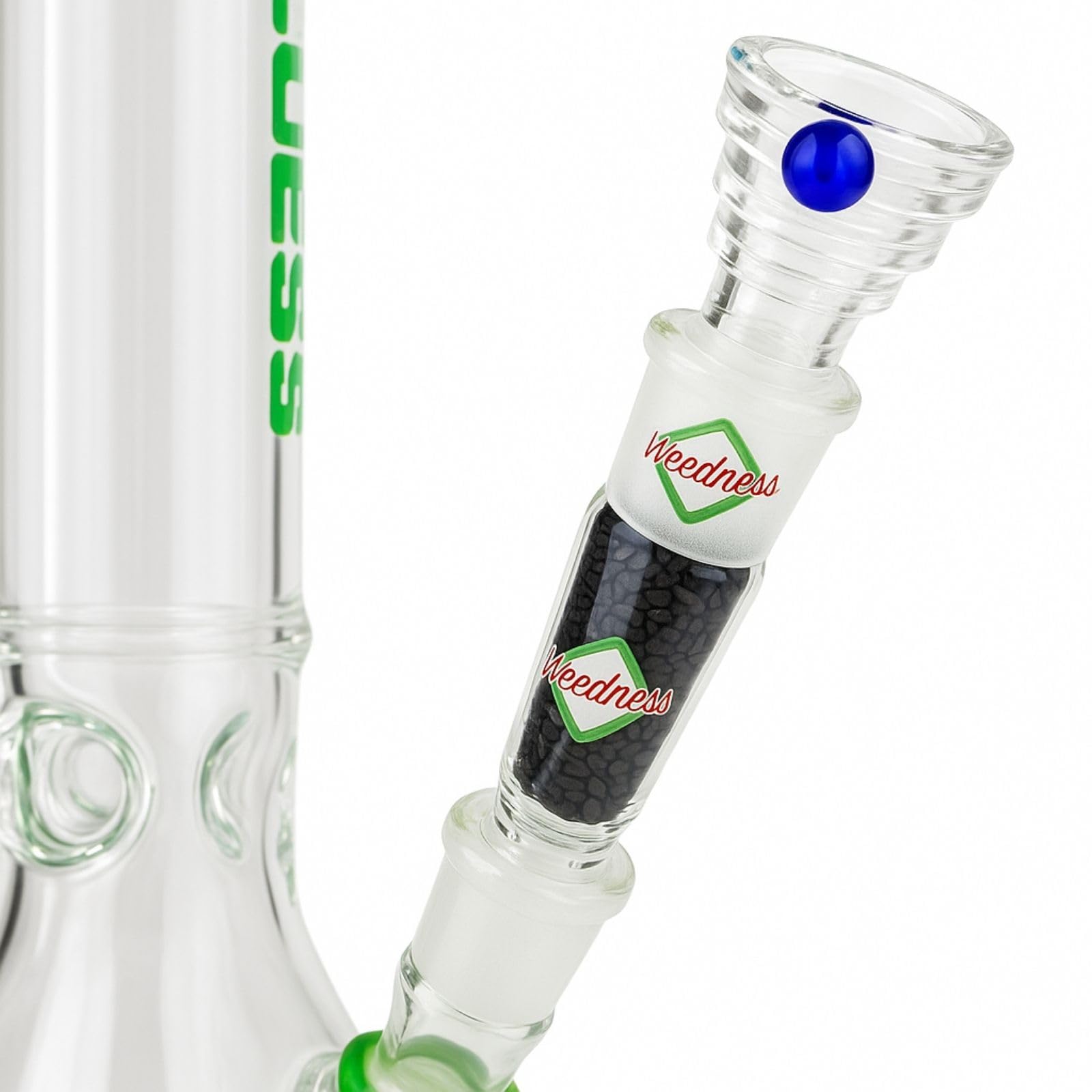 Weedness Bong Glas Kopf – 14,5 Mm Schliff, Trichterform, Für Gleichmäßigen Rauchfluss