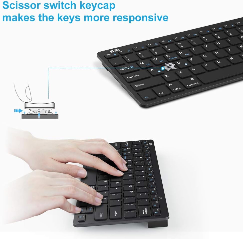 Diagram of Scissor Switch Keycap Mechanism