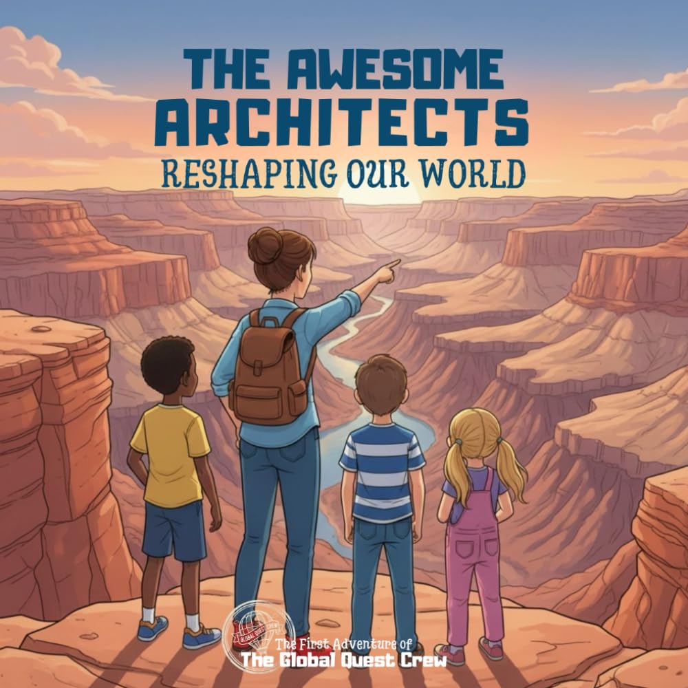 The Awesome Architects: Reshaping Our World (The Global Quest Crew: Real Science. Real Geography. Real Adventure.)