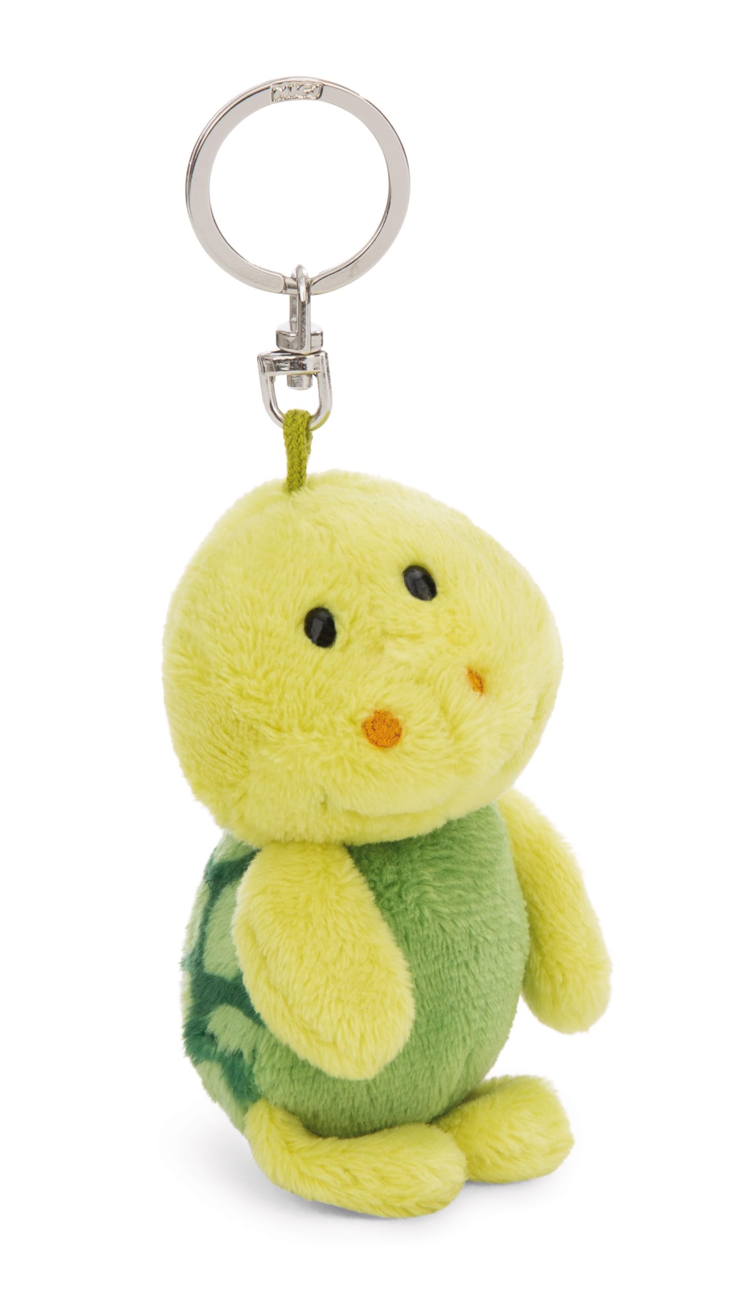 NICI Tortoise Keyring 10 cm, Green, Loyal Companion for Backpack or Bag, Key Holder for Kids and Adults, 61853