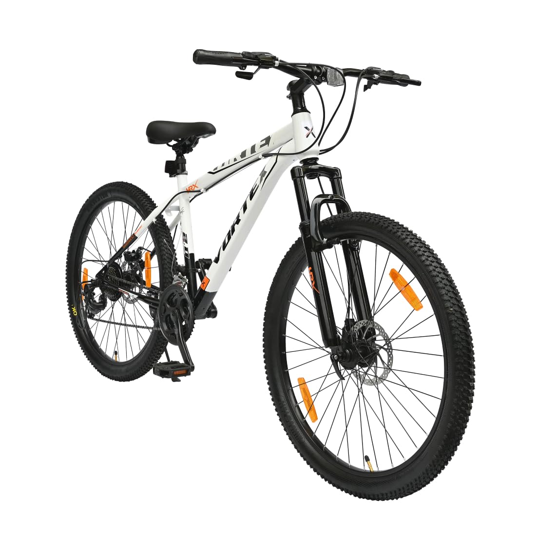 HRX Cycles by Hrithik Roshan Vortex 26T White Steel MTB Mountain Cycle/Bicycle with 21 Shimano Gear, with Free Cycling Event & Ride Tracking App by Cultsport | Ideal for 13+ Years (B0CLB1BP5J) Amazon Price History, Amazon Price Tracker