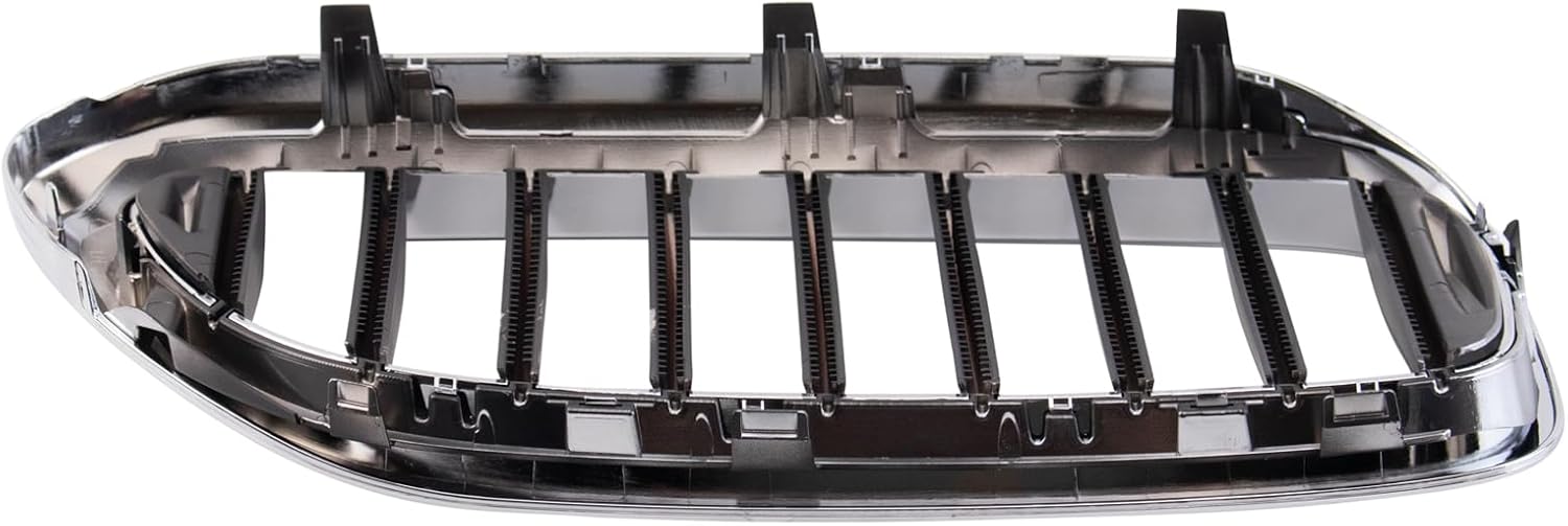 TRQ Front Left Upper Grille Compatible with 2017-2020 BMW 530i 540i