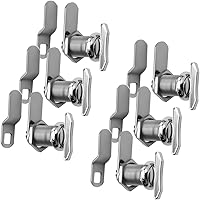 Vista 10 de Cerradura de leva desplazada operada por pulgar de 5/8 pulgadas, pestillo de compartimento de RV, giro de pulgar sin bloqueo, para compartimento