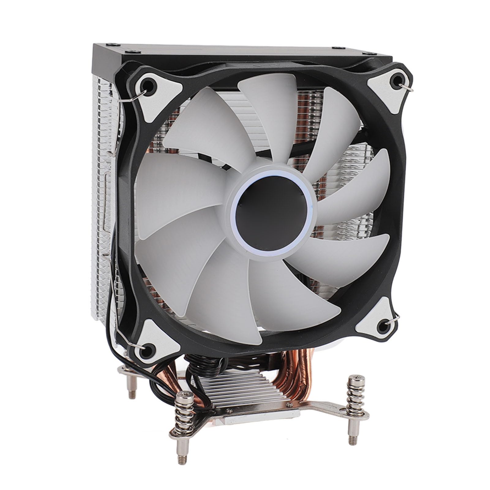 12 cm RGB-CPU-Kühler, leiser Computer-CPU-Lüfter, 3-poliger Ersatz-Lüfter für Computer