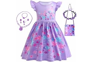 Tollder Kids Magical Girl Cosplay Costume Encanto Jacket