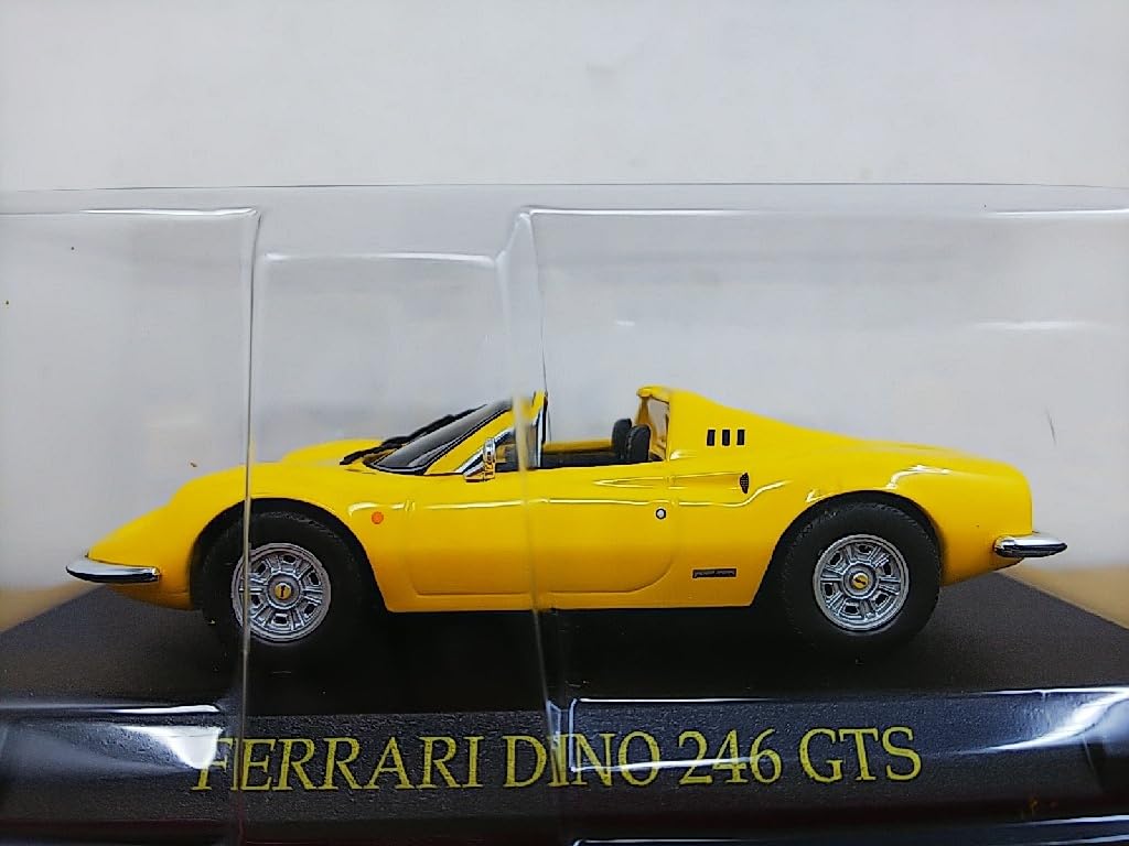 Amazon | □ アシェット 1/43 FERRARI DINO 246 GTS イエロー