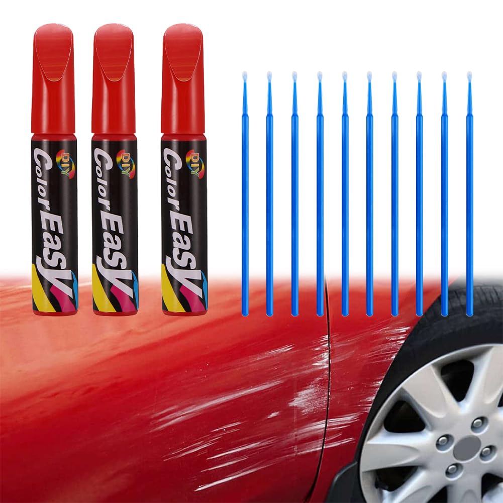 3PCSAuto Kratzer Reparatur Stift,Auto Lackstift,Lack Reparatur,Auto Reparatur Lack Auto Pinsel,Lackstift Auto Lack Reparatur für Auto Kratzer Reparatur Lacktupfer Auto Set, Lack Tupfer Lackpinsel