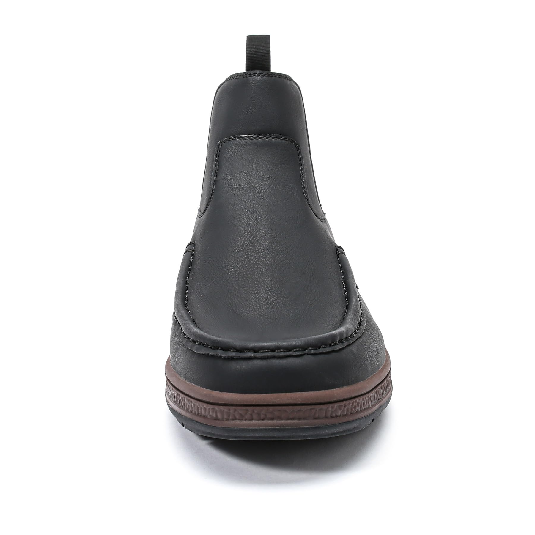 YOUTHUP Bottines Chelsea Homme Vintage Bottes Cuir PU Ankle à enfiler Boots Casual Confortable Mode Ville