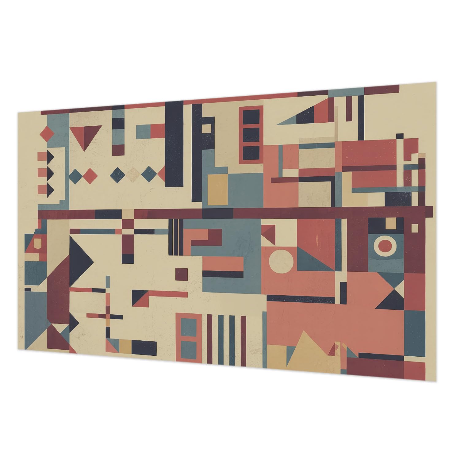 Papier peint intissé 416x254 cm avec composition abstraite et colle incluse Tulup