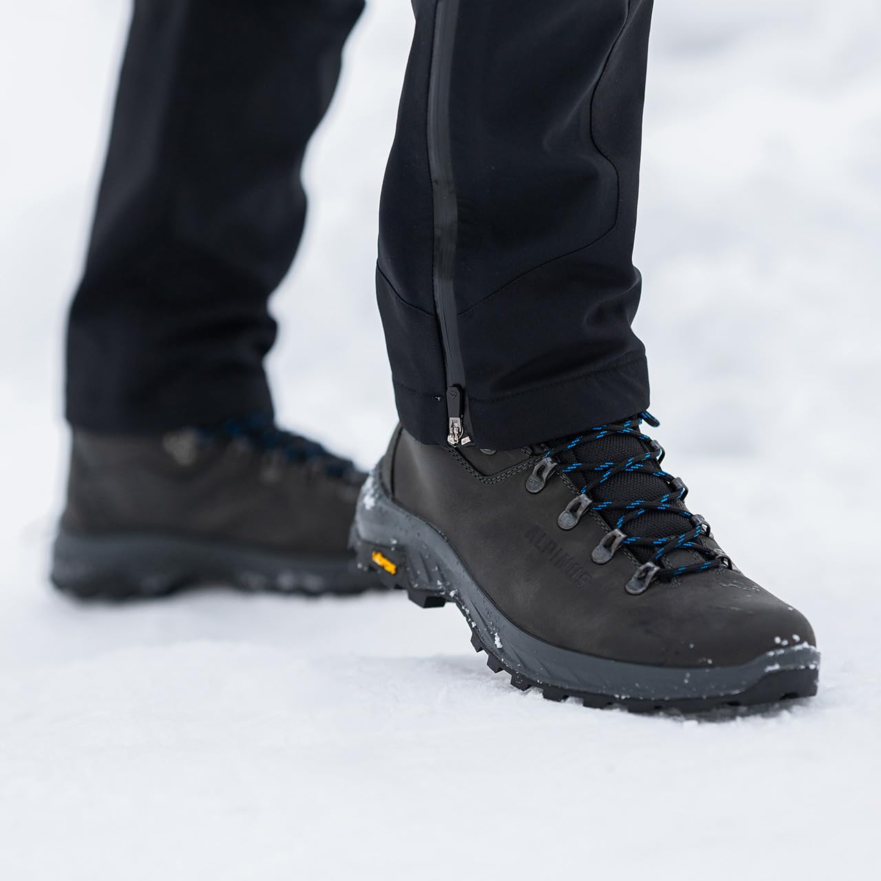 Alpinus - Buty Trekkingowe Męskie Gazej, Buty Turystyczne, Górskie, Hikingowe, antracytowe GR11746
