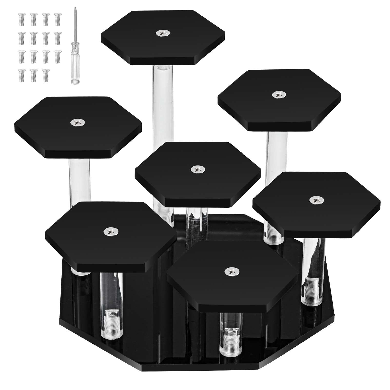 Buy 7 Tier Acrylic Display Stand for Figures, Toys and Dolls