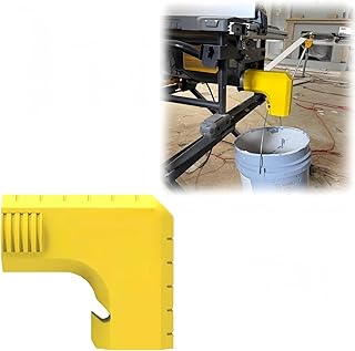 Dust Port Adapter for DeWALT DWE7485 Table Sawa, Plastic Dust Collection Adapter, Compact Easy Install (Blue)