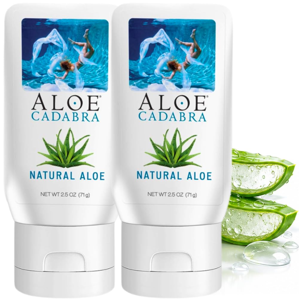 Aloe Cadabra Organic Natural Water Based Lube, for Men, Women &amp; Couples