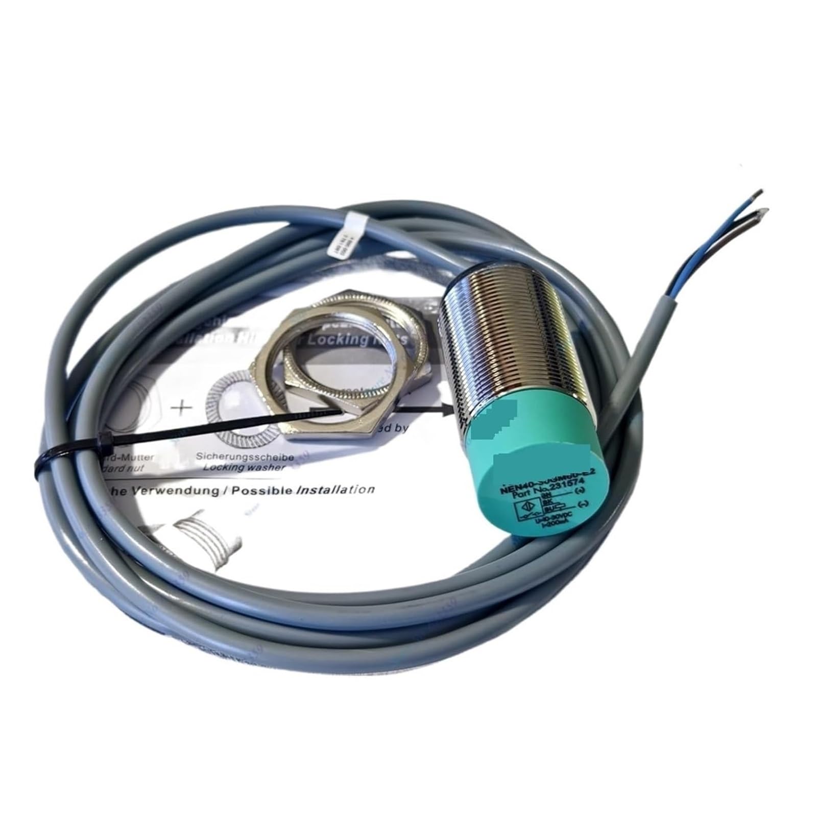 ZVQYSGIW NEN40-30GM60-E2 E0 NEN40-30GM60-E2-V1 -E0-V1 Inductive Proximity Switch Sensor(NEN40-30GM60-E2)