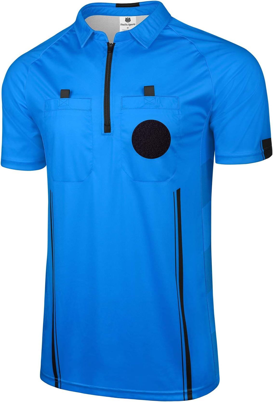 FitsT4 Pro Soccer Referee Jersey Short Sleeve Ref Shirts