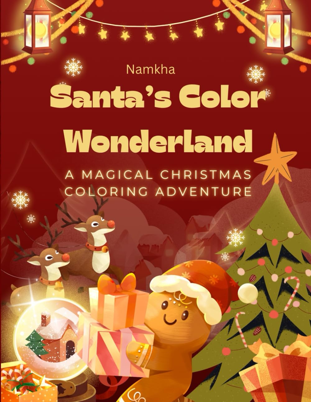 Santa’s Color Wonderland: A magical christmas Coloring Adventure