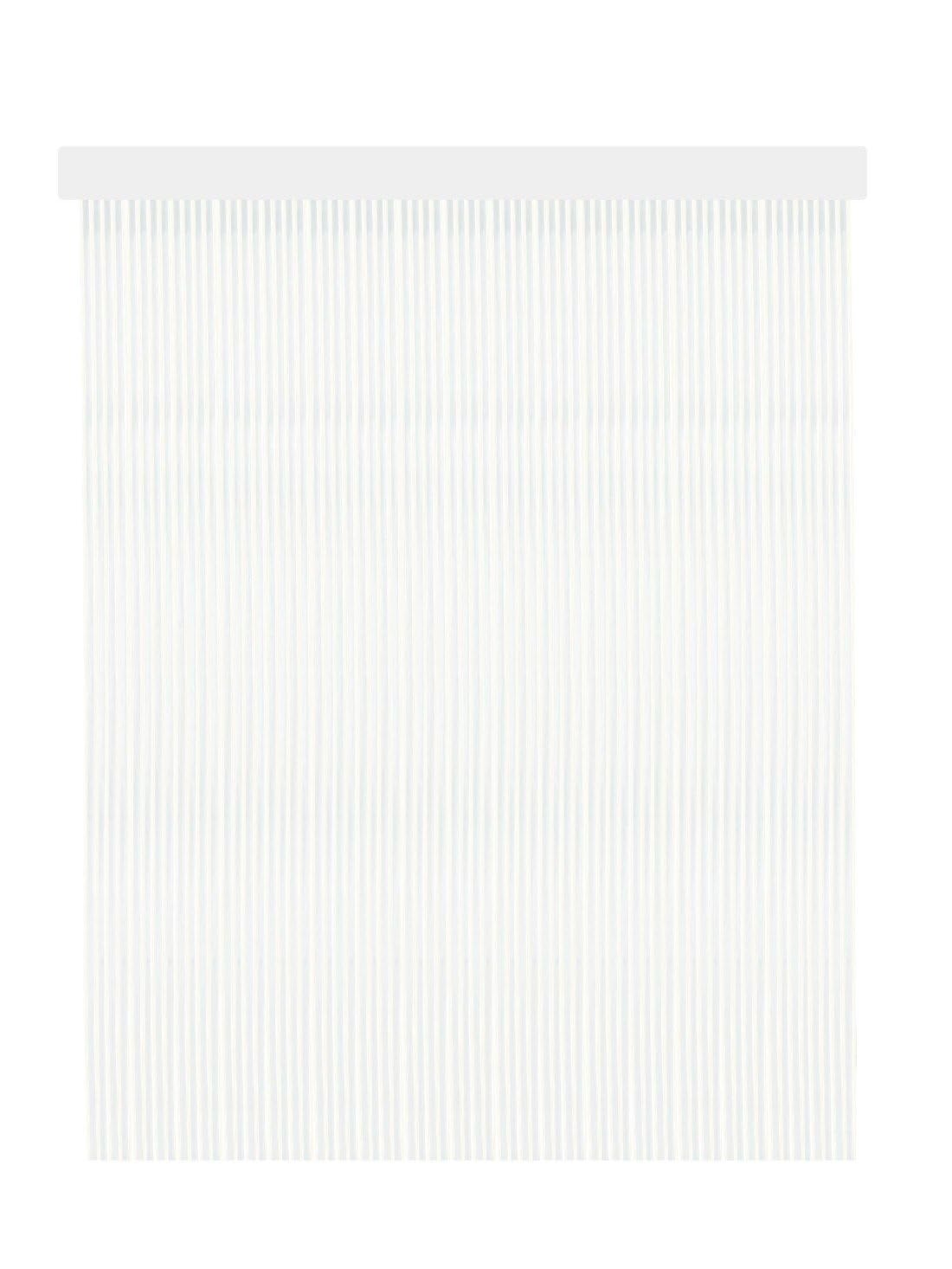 Jardin202 - Cortinas de Exterior Impermeables – Cortinas Antimoscas para Terrazas y Porche | 100 x 240 cm (Desire - Blanca)