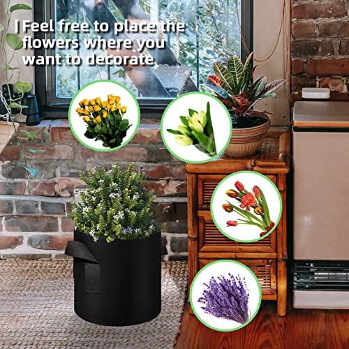 Bolsas de cultivo de plantas transpirables para evitar la podredumbre de raíces 8