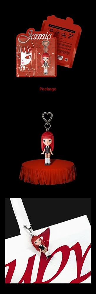 BLACKPINK JENNIE Ruby フィギュア キーチェーン ジェニ Amazon.co.jp: BLACK'PINK JENNIE Ruby Figure Keychain