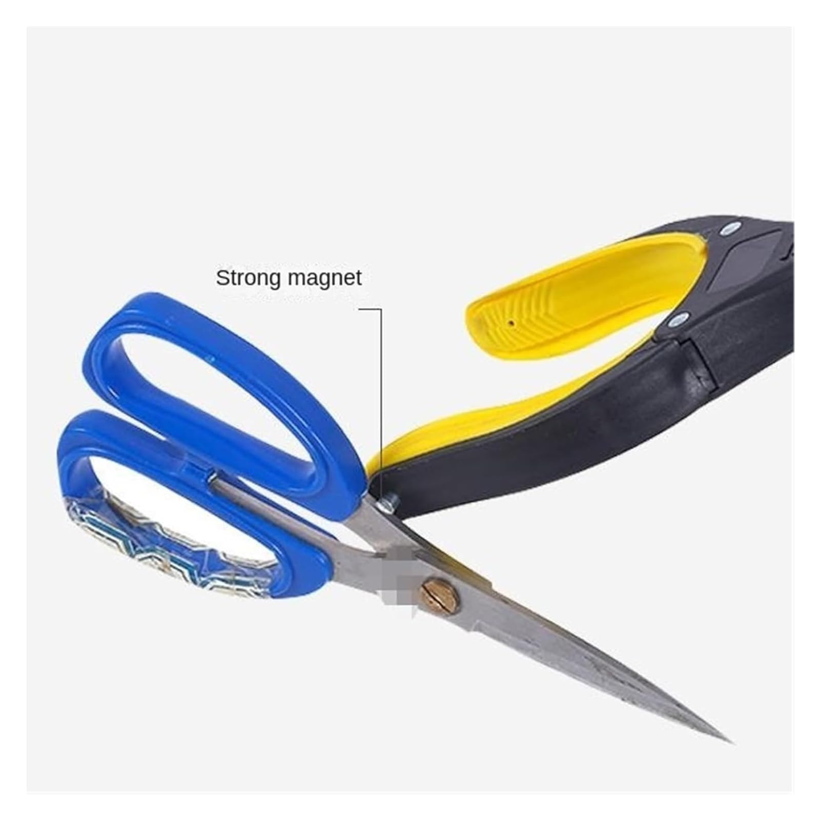 Pinza Recoge Objetos, Pinzas Extensibles, Herramienta de recogida de agarre plegable con mordaza giratoria y agarre magnético.(Red)