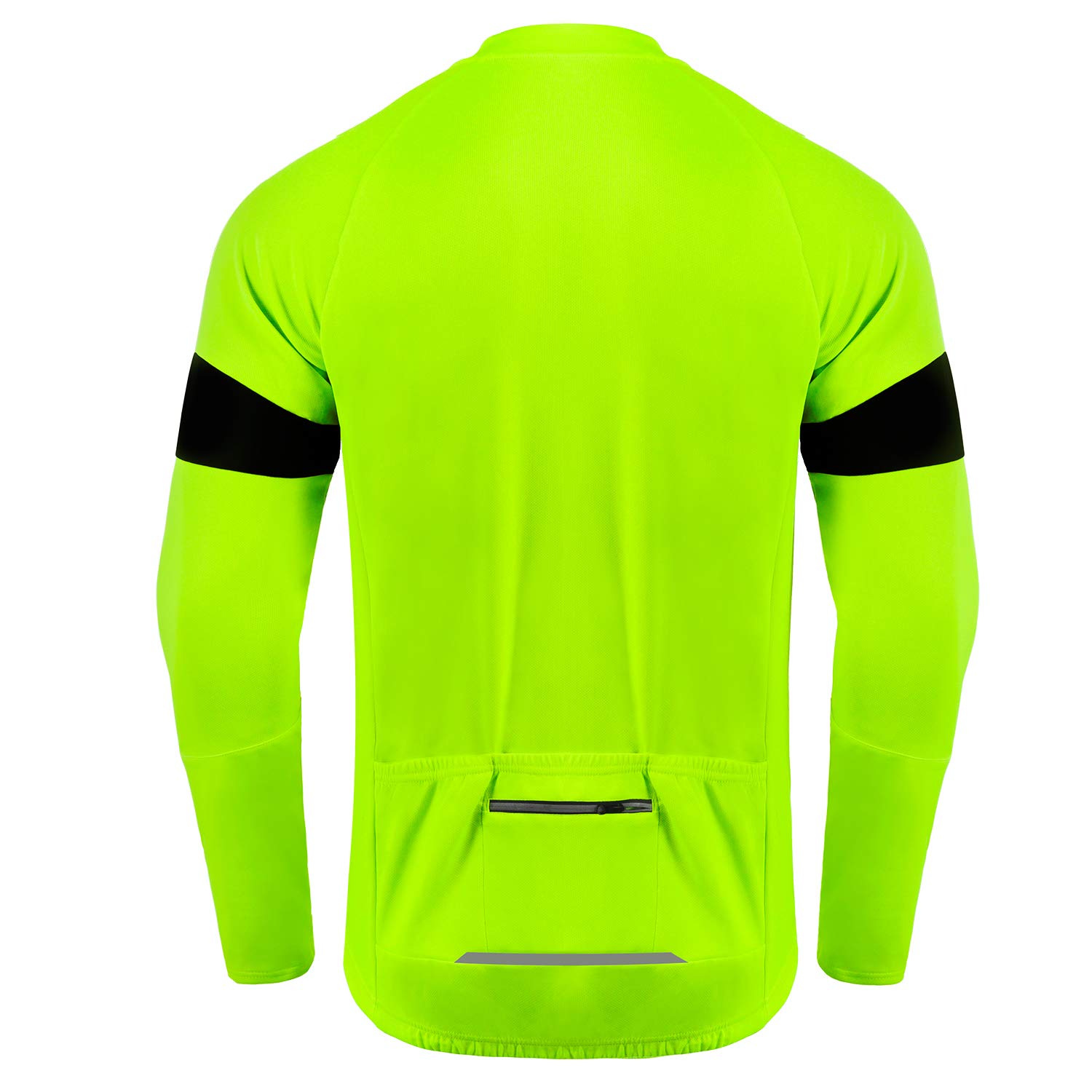 Herren-Fahrradtrikot, langärmelig, 3 + 1 Taschen, atmungsaktiv, schnell trocknendes MTB-Shirt