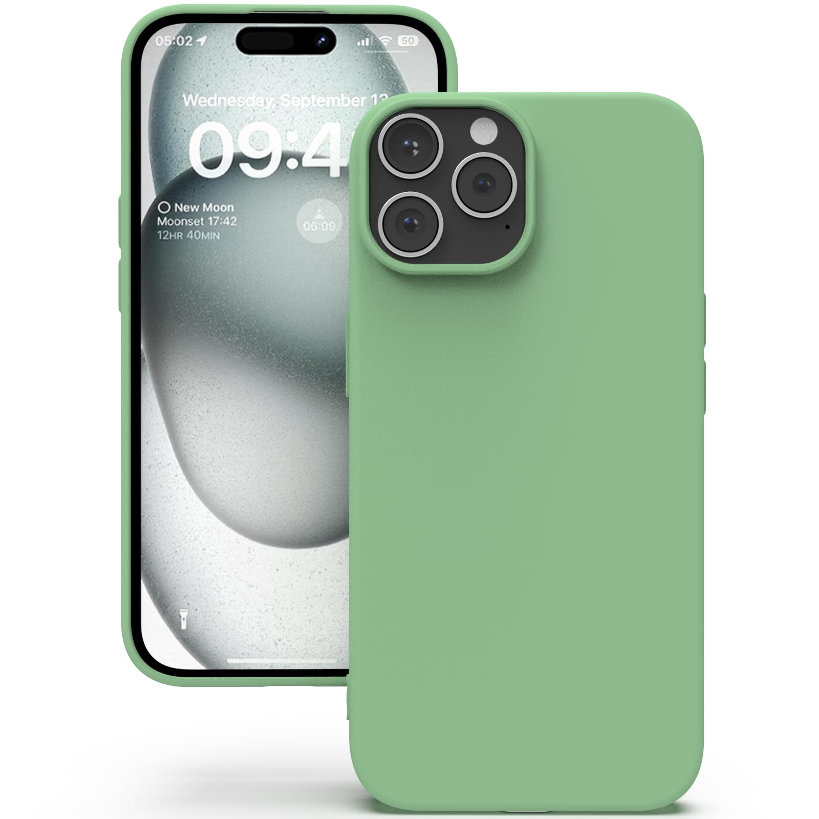 YATWIN Silicone Case for iPhone SE 2020/2022, iPhone 8/7, Soft-Touch, Shockproof, DustProof, Antiskid Apple Phone Cover for iPhone SE 2nd 3rd Generation - Dark Green — view 272