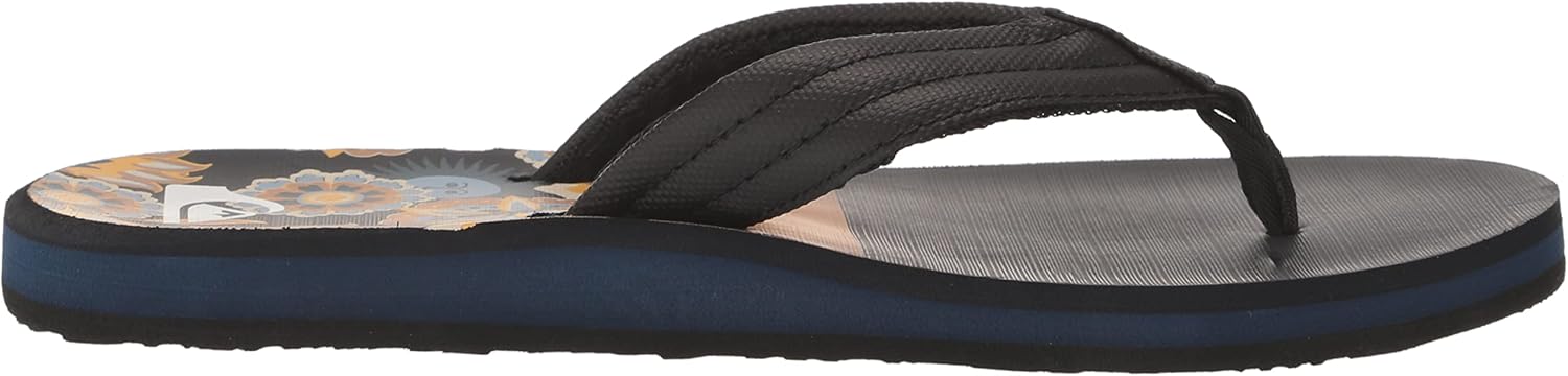 Quiksilver Men's Carver Print Flip Flop Sandal