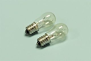 Sewing Machine Replacement LIGHT BULB (2 pieces) for Riccar 564DE 777 900 925 950 950R 1100 1570 1900 1925 R200 R250 R550
