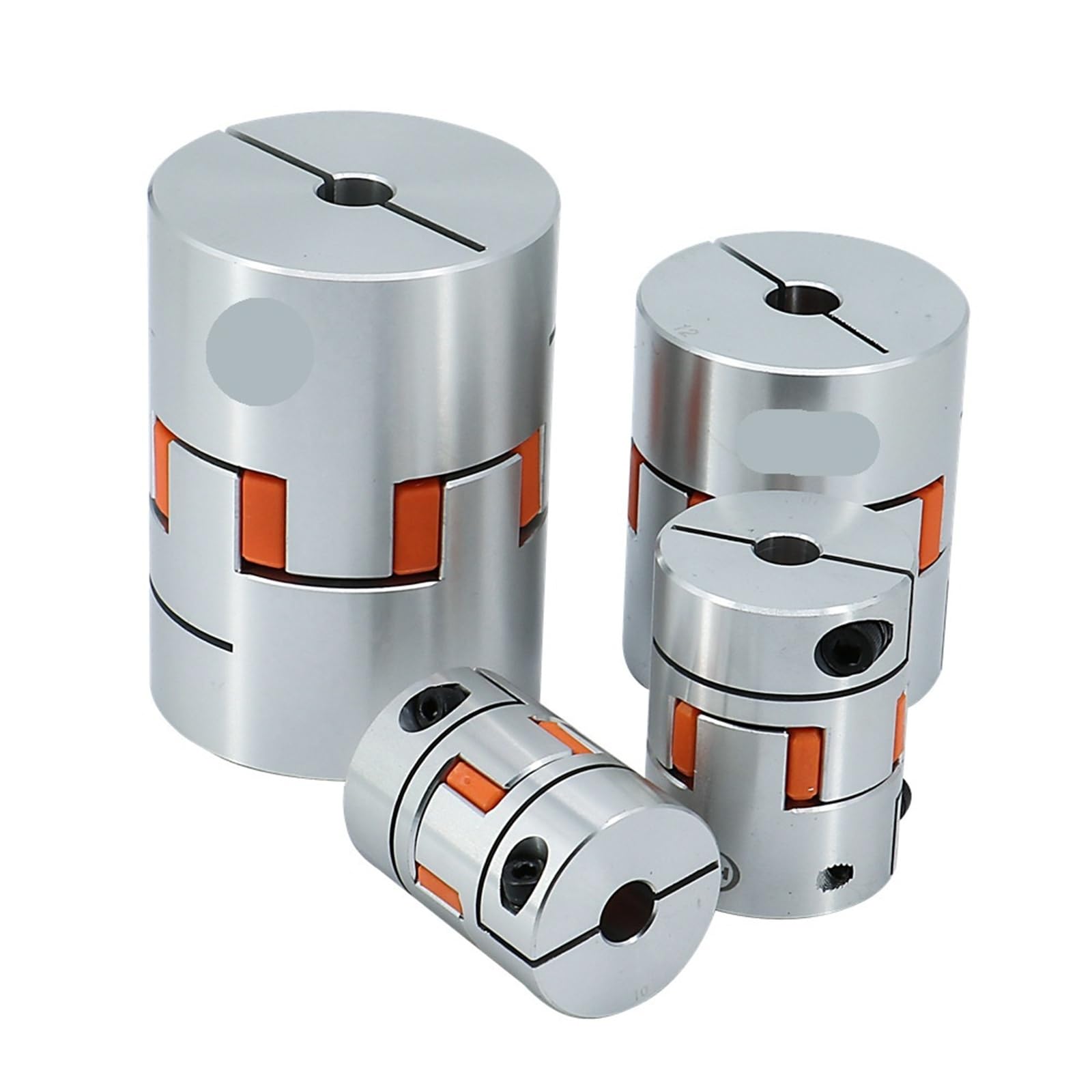 Accouplement prune for servomoteur de machine de gravure en étoile D30 L40, trou intérieur 10/11/12/14/15/16 mm, 1 pièce(12mm to 15mm)