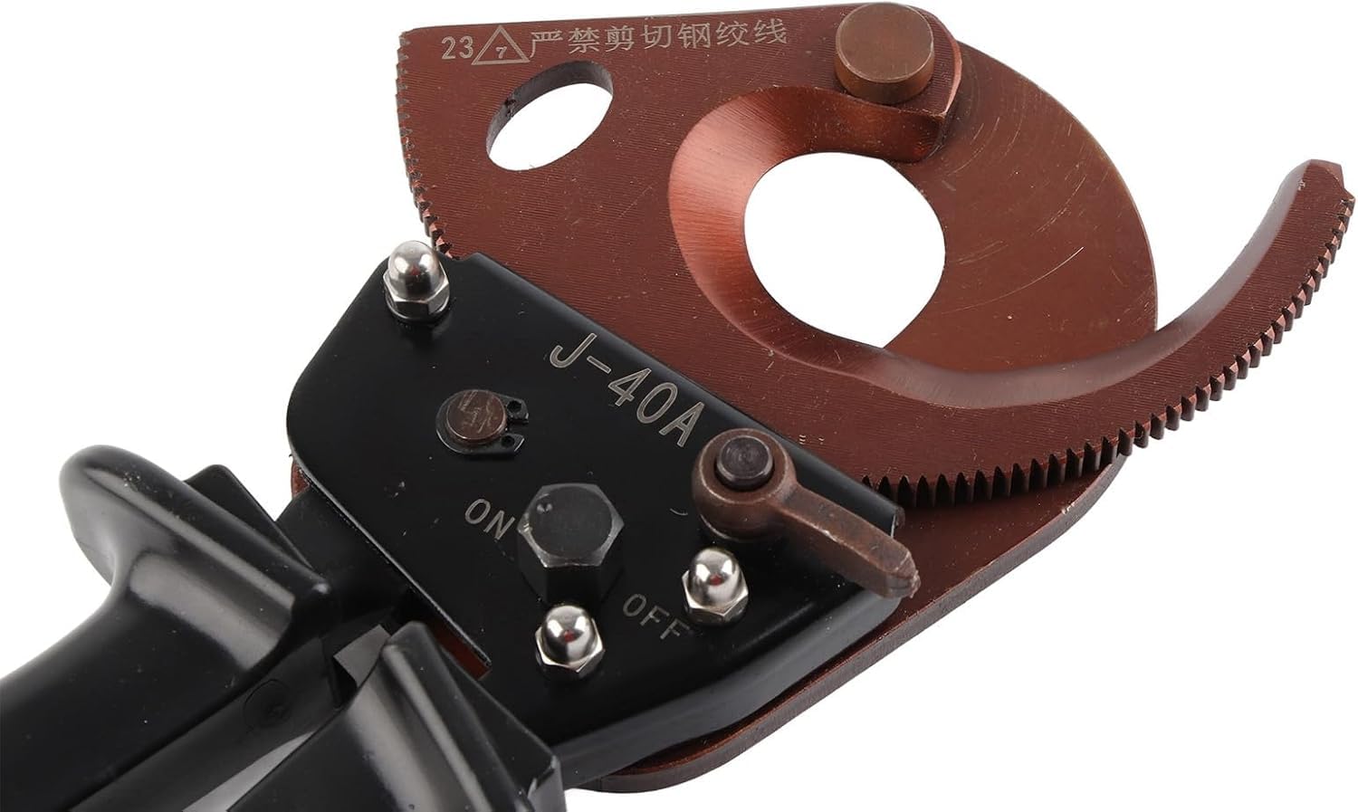 Kabelschneider, Ratsche, Industriequalität, Kabelschere, Drahtschneider, J40A, 300 mm², Hardware, handbetriebenes Schneidwerkzeug, Klemmkabelschneidegetriebe, Manganstahl