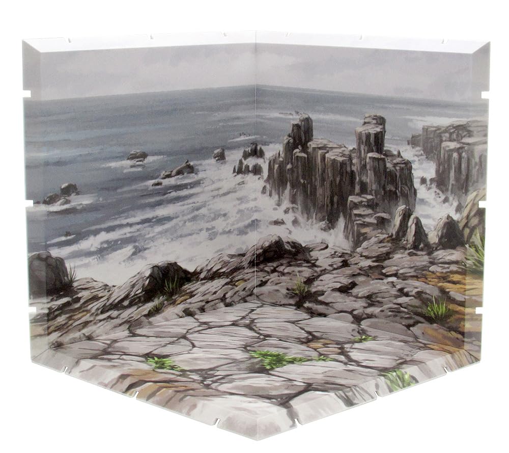 Dioramansion 150 Cliffs sublimez vos figurines Figma et Nendoroid sans reflets