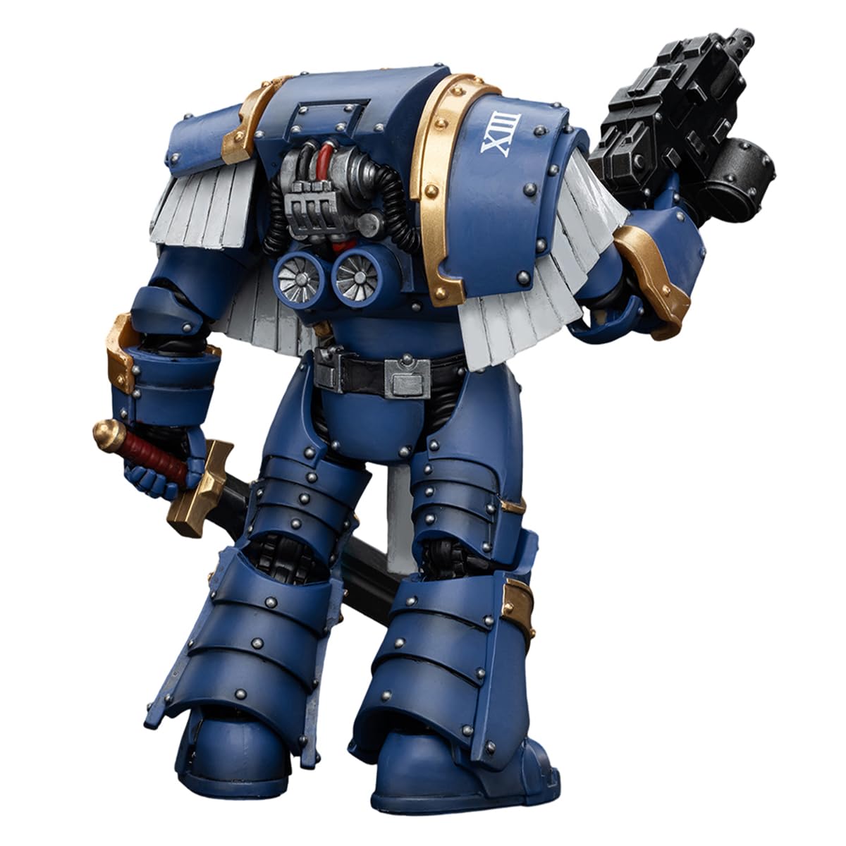HiPlay JoyToy Warhammer 40K: Action Figure Ultramarines Terminator Sergente - Scala 1:18 (14 Cm), Collezionabile - 2