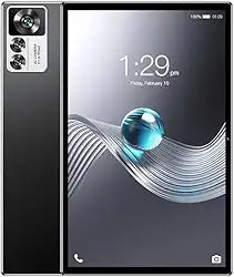 Tablet 12S Pro 10.1” Android 12, 4GB RAM 64GB ROM, Câmera 13MP, 4000mAh, Tela HD, 4G - Sem Marca - Ideal para Estudo e Tarefas Básicas (preto)