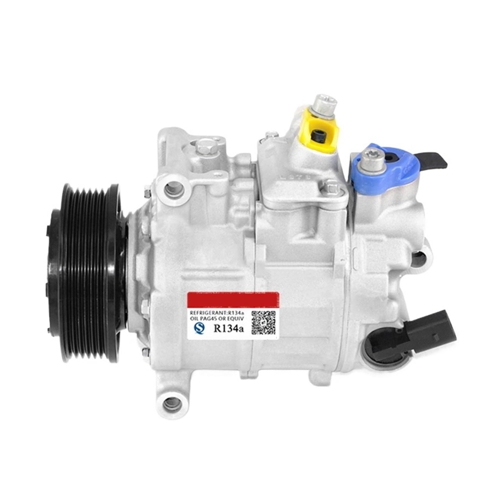 Pyqmztrv One Color 7Seu17c Ac Compressor，Compatible For Vw Transporter T5 Multivan Amarok 7E0820803 7E0820803f 7E0820803j 7E0820803a 7E0260803g 6Pk