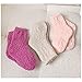 Kids Toddler Little Girls Boys Fashion Cotton Fuzzy Crew Cute Socks -3 Pairs (US, Age, 5 Years, 6 Years, Multied color 01)