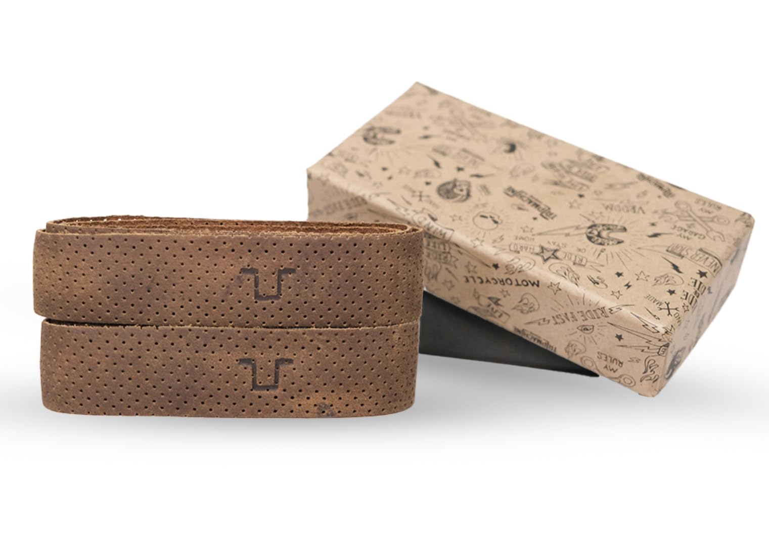 Trip Machine CompanyLeather Motorcycle Grips Wrap