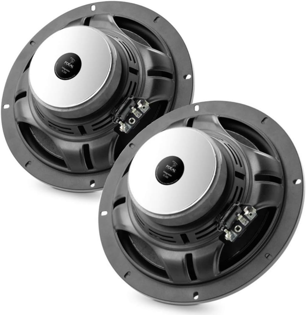 IS200 8" 2 Way Component Speaker System with Grills