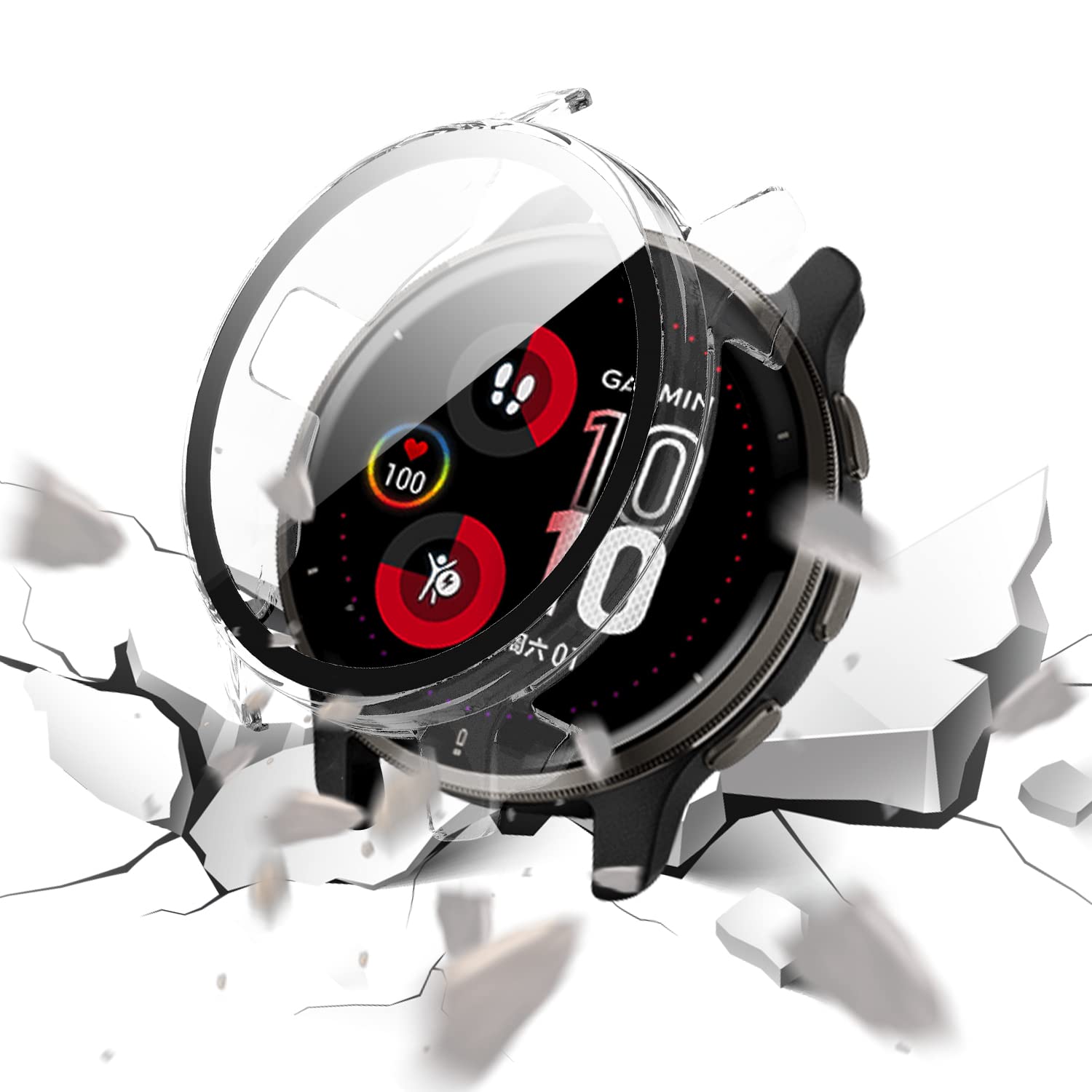 Custodia Protettiva Morbida TPU Per Garmin Venu 2 Plus – Anti Graffio, Colorata, Ricambio Accessori
