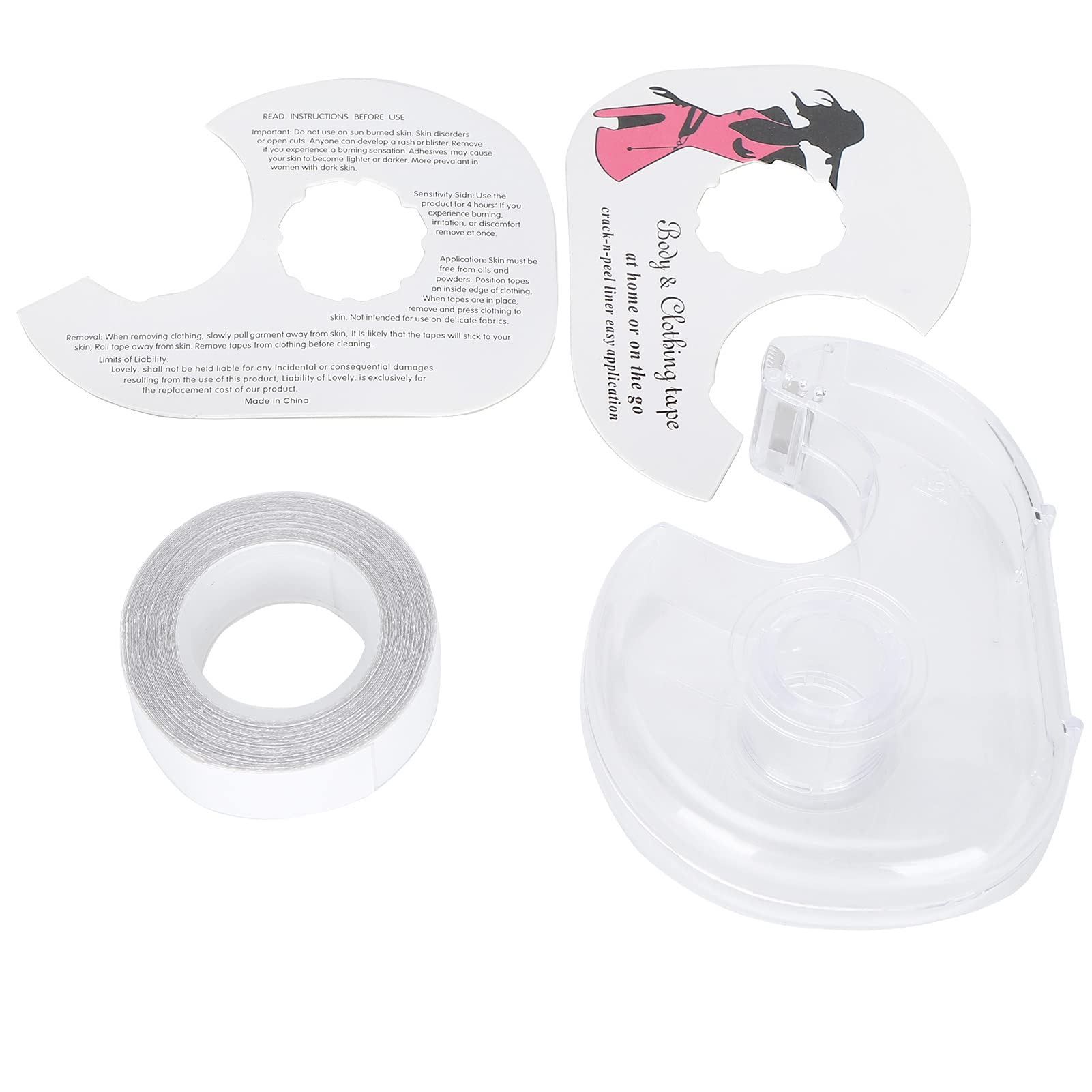 3nh 3NH® Clothing Tape, Double Sided Fashion Tape Tight Fit Light Weight Good Adhesion Small Size for Clothes for Neckline-picture-25