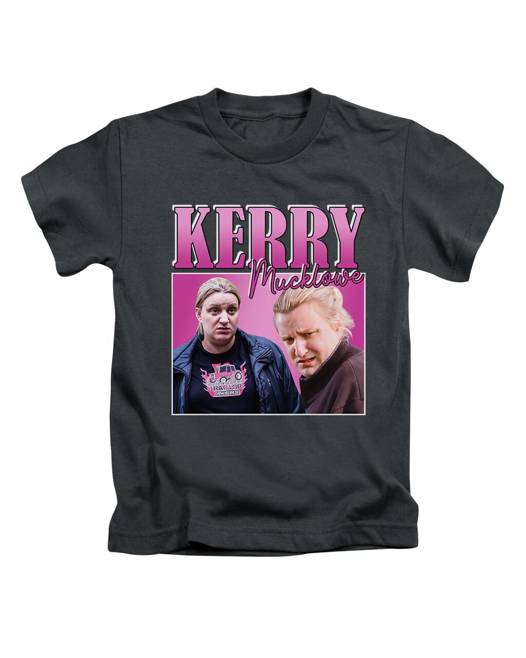 New Spirit Original Kerry Mucklowe Meme Viral Iconic Tee T-Shirt Funny Unisex T Shirt Top Black