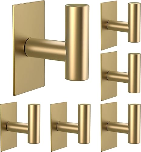 Miniatura 16 de VAEHOLD - Ganchos adhesivos de pared para toallas, resistentes, impermeables, para colgar abrigos, ropa, gancho de pared para armario para cocina