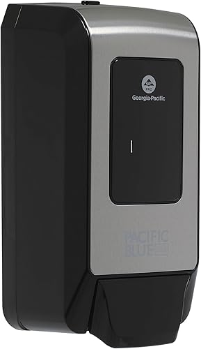 GP PRO (Georgia-Pacific), dispensador manual de pared para jabón de manos espumoso y desinfectante de manos de GP PRO (Georgia-Pacific), acero