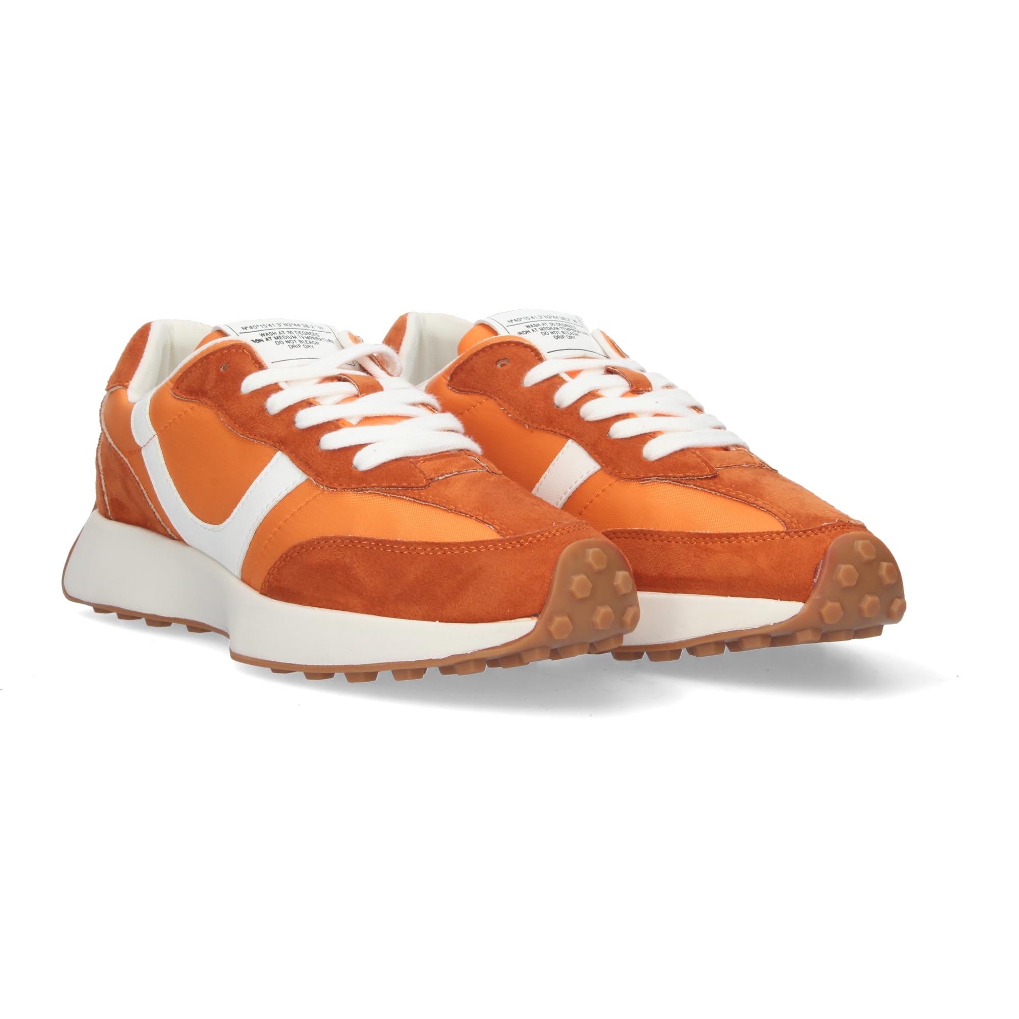 Zapatillas Deportivas Casual de Mujer, de Diseno Moderno Cierre de Cordones y Detalle en los Laterales.