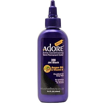 Adore Plus #398 JET BLACK 3.4 FL OZ by Creative Images Systems