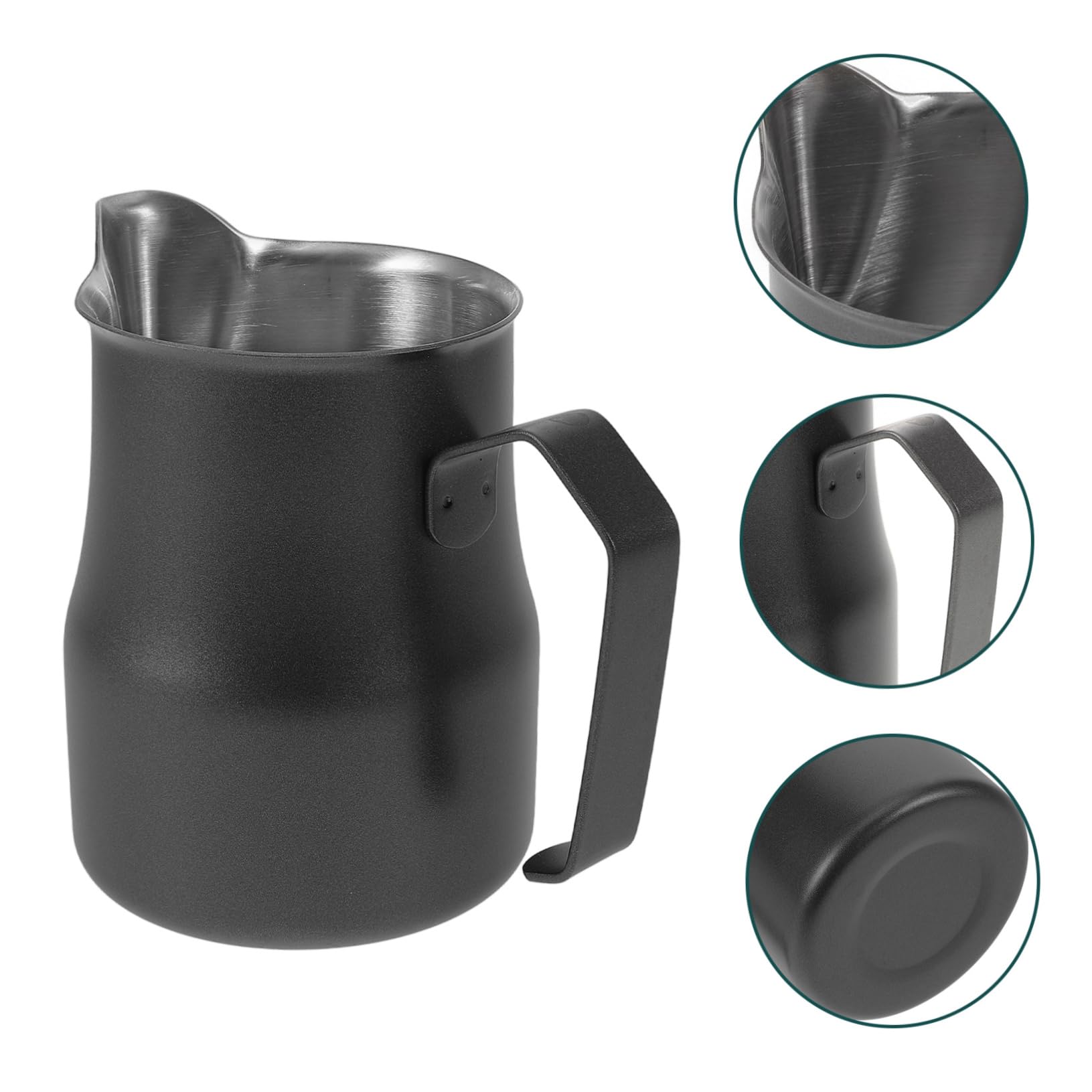 Jarra De Leche Acero Inoxidable Espumador De Leche Taza De Espuma Inoxidable
