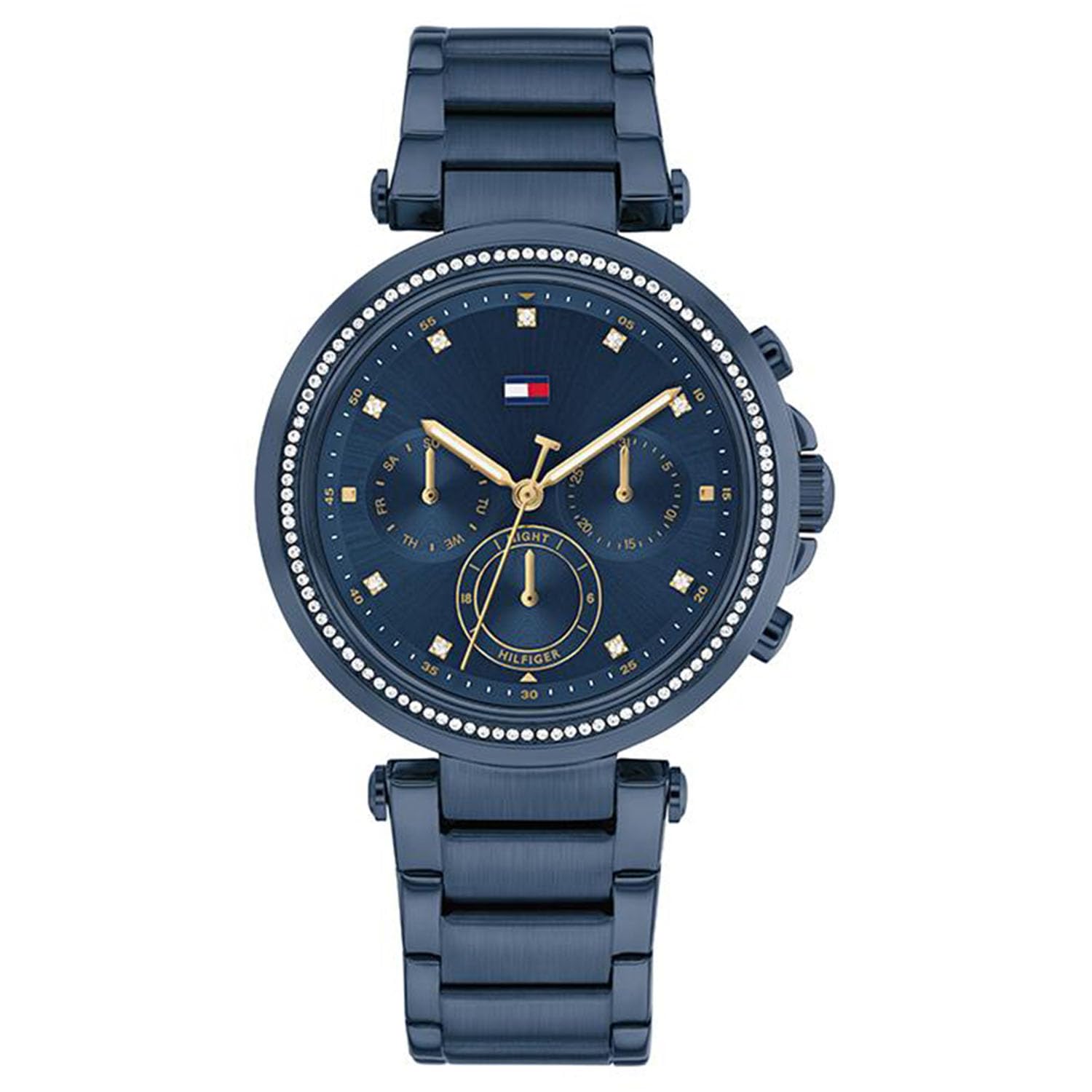 Emily with Qtz Multifunction Blue Dial Blue Strap Watch for Women - NTTH1782704W-image-27