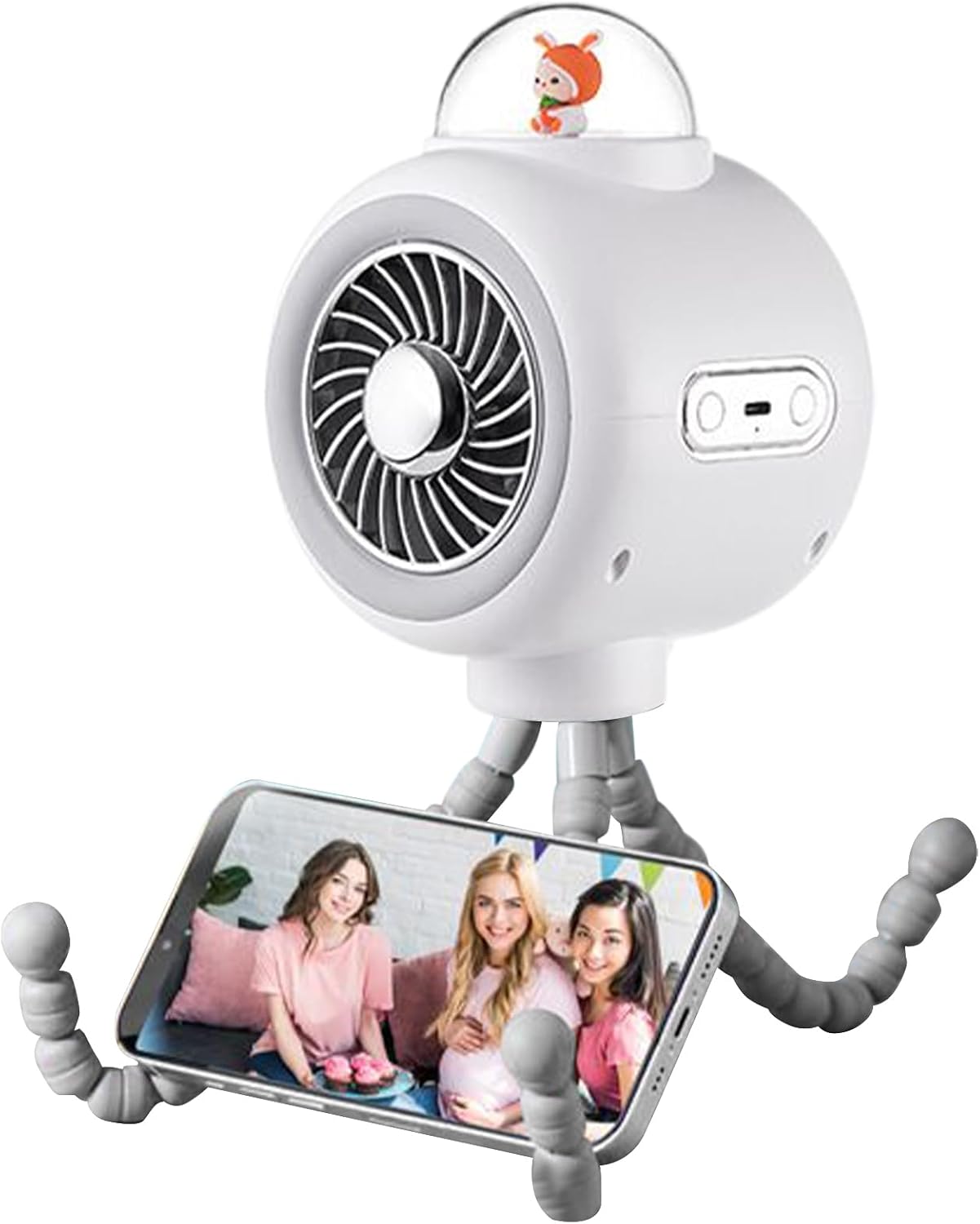 Stroller Fan Detachable 3 Speed 360° Rotate | Portable Pram Fan,USB Rechargeable For Car Seat & Crib, Ideal Baby Gift