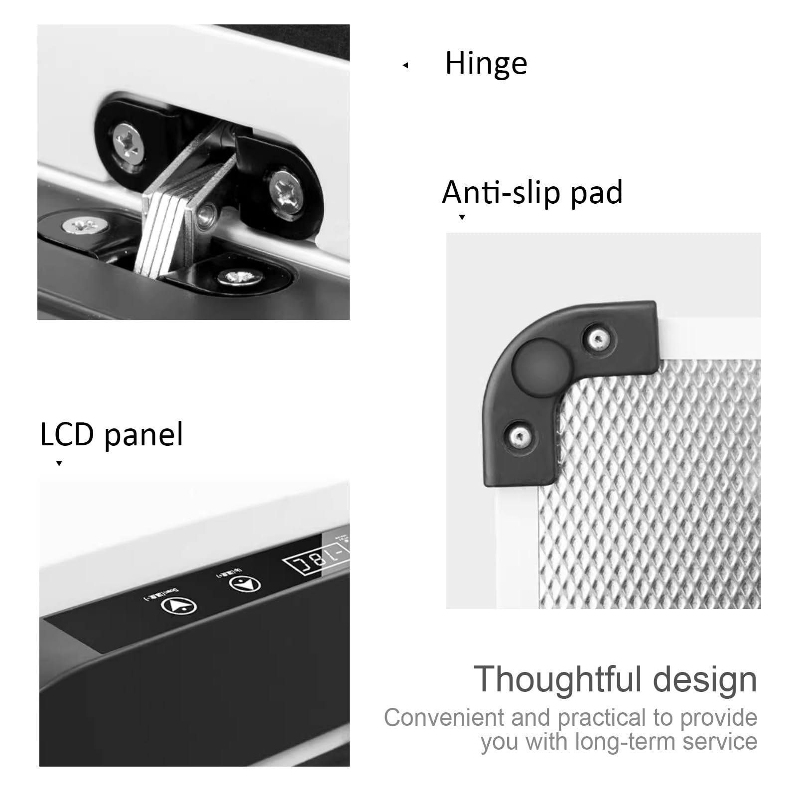 Portable Car Freezer, 12 Volt Mini Refrigerator, Car Refrigerator For Camping, Travel, Truck, Fishing, Home, 12/24v Dc And 110-240v Ac on Fridge.com - View 6