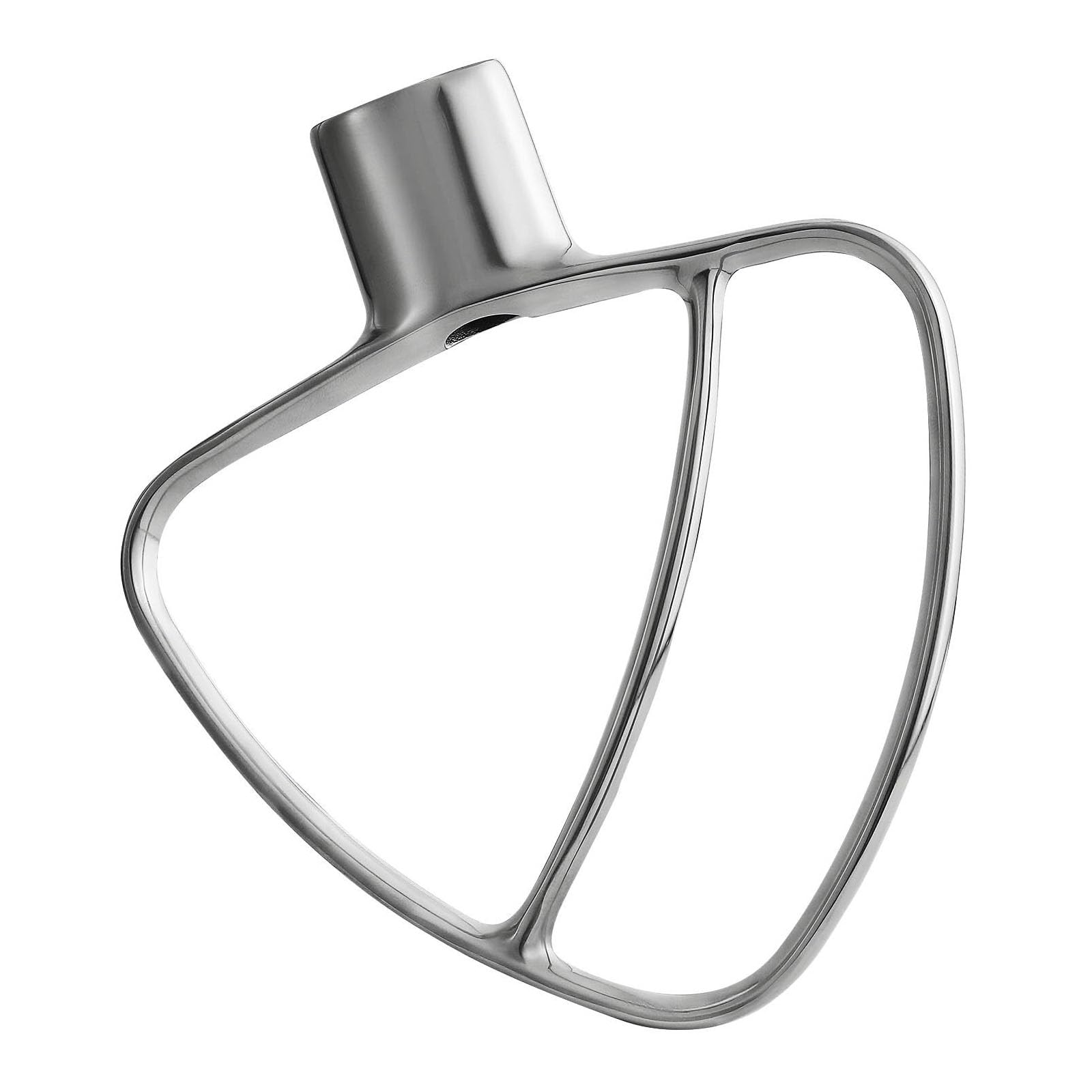 Tsophreniq Professional Mixer Beater Stainless Steel Paddle Flat Beater Accessories Attachment for 4.5-5QT Mixer Kitchen Aid Mixers Accessories
